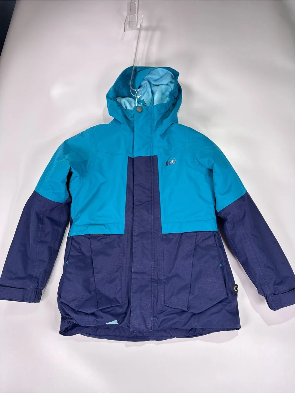 REI Co-op Peak 2L Insulated Ski Jacket Nylon Teal Navy Youth S